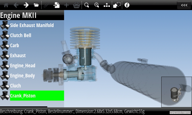 MKII Engine in transparent mode